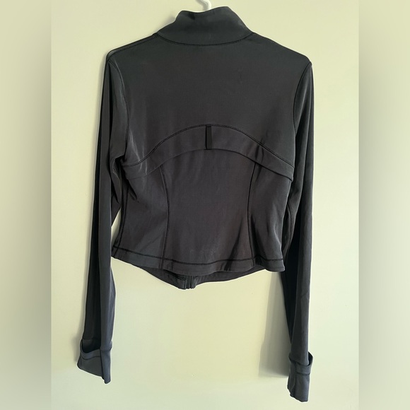 Women’s activewear zip up jacket sweater size 8 grey - Picture 4 of 4